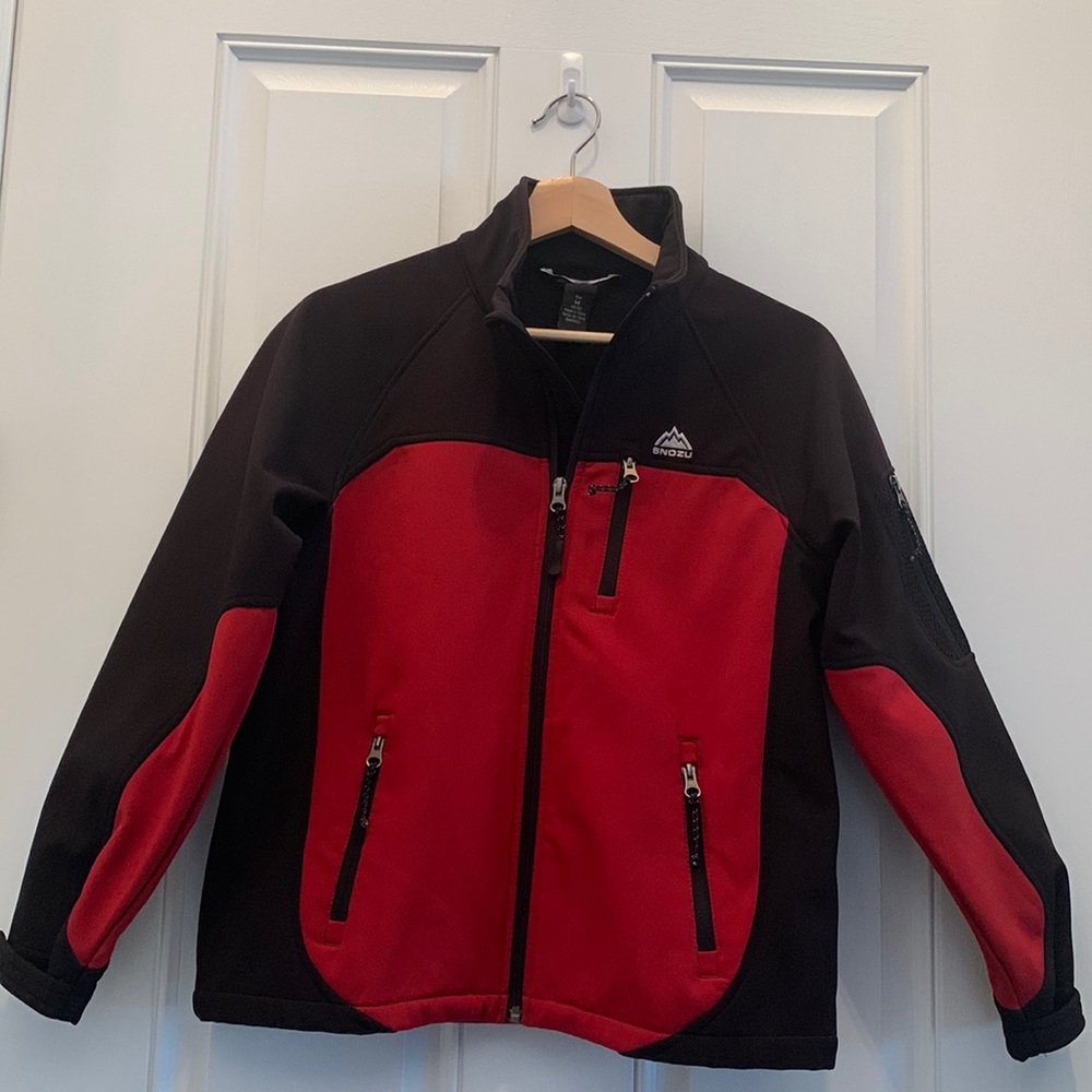 Kids soft shell jacket, size 10/12. Good condition!